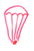 Symbol Fallschirmabsprungelände